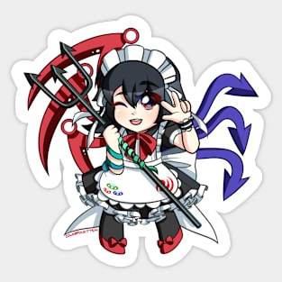 Nue Hojuu Maid Chibi Sticker